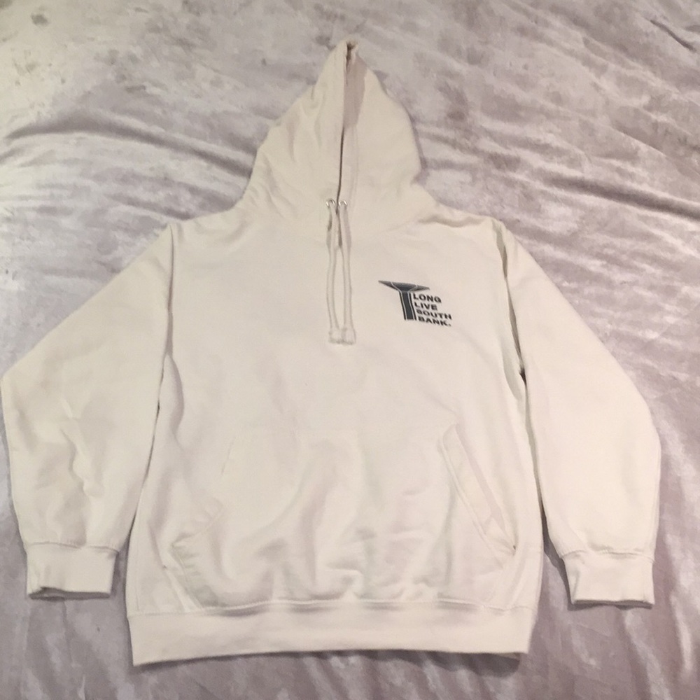 A hoodie from the South Bank Skatepark in London